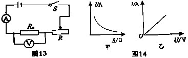 如图是探究电流与电压,电阻关系的实验电路图.