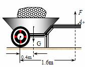 右图是搬运泥土的独轮车,独轮车属于 杠杆